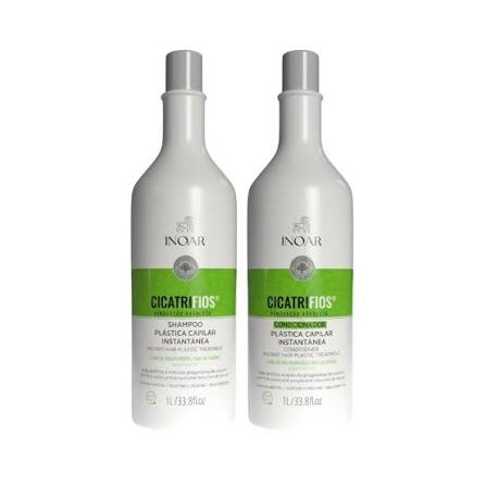 Kit Cicatrifios Shampoo + Condicionador 1L Inoar — Inoar