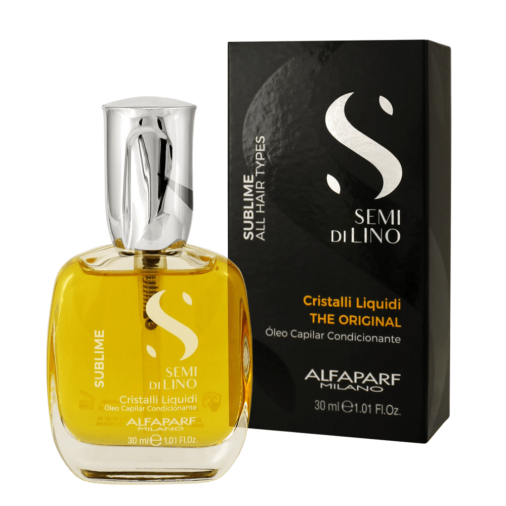 Óleo Condicionante Cristalli Liquid Alfaparf 30ml — Alfaparf com entrega em Recife | Liquida Perfumes