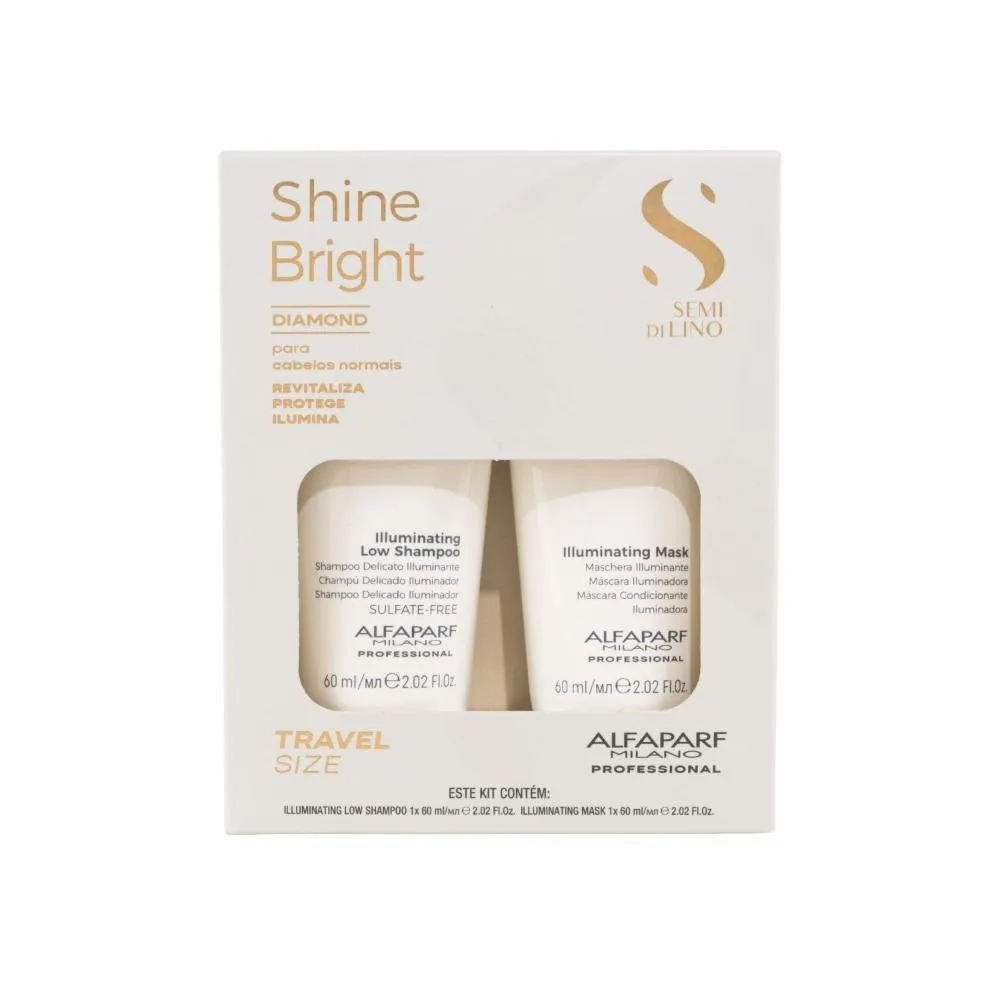 Kit Shine Bright Diamond — Alfaparf com entrega em Recife e RMR | Liquida Perfumes