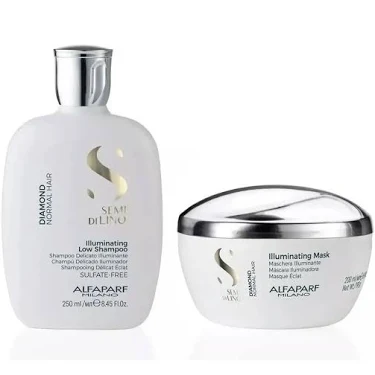 Combo Shampoo Diamond 250ml + Máscara Diamond 200ml Alfaparf — Alfaparf com entrega em Recife e RMR | Liquida Perfumes