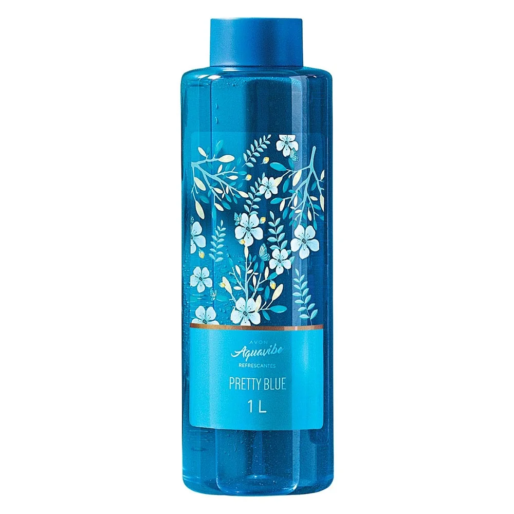 Colônia Avon Aquavibe Pretty Blue 1L (Nova Embalagem) — Avon com entrega em Recife | Liquida Perfumes