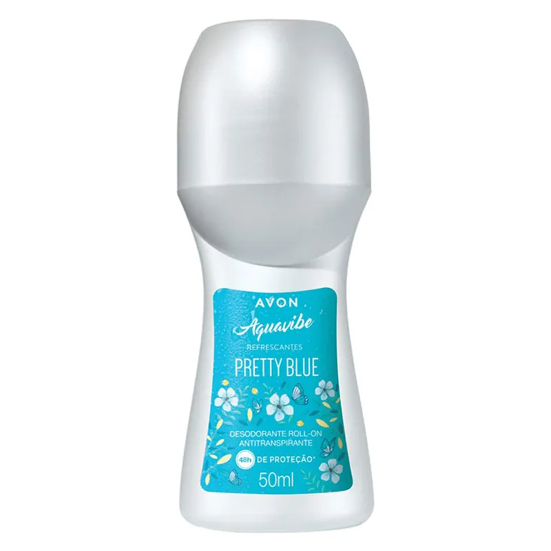 Desodorante Roll-on Pretty Blue — Avon com entrega em Recife e RMR | Liquida Perfumes