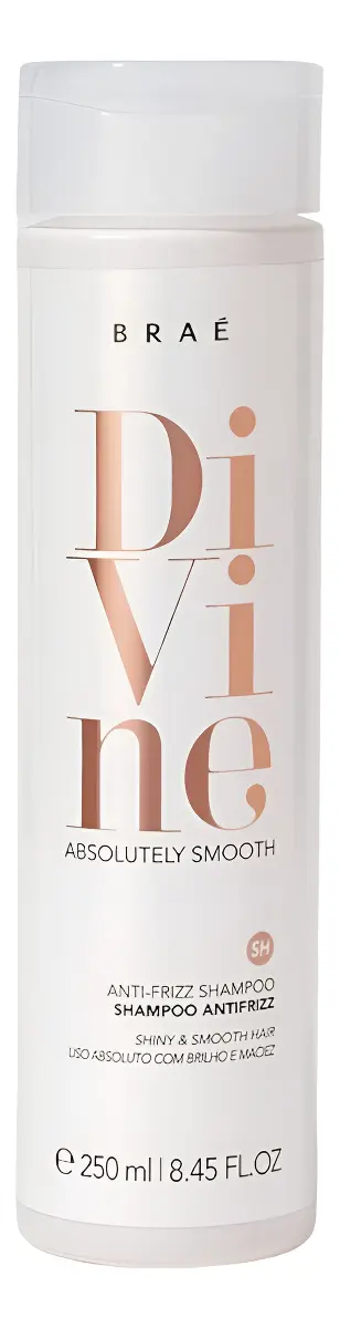Shampoo Divine Absolutely Smooth 250ml Braé — Braé com entrega em Recife e RMR | Liquida Perfumes