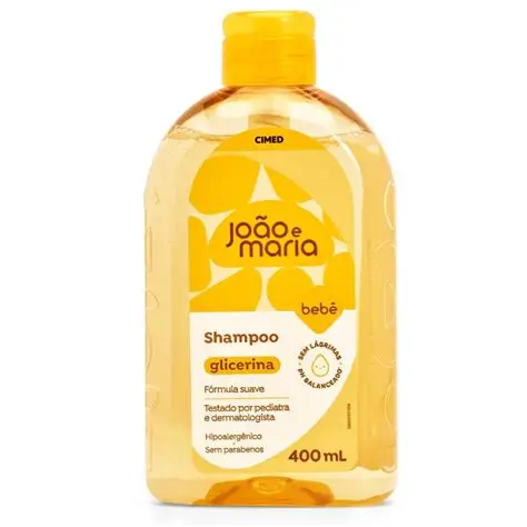 Shampoo Baby Glicerinado Joao e Maria 400ML — Carmed com entrega em Recife e RMR | Liquida Perfumes