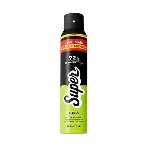 Super Desodorante Citrus 250ML — Carmed com entrega em Recife e RMR | Liquida Perfumes
