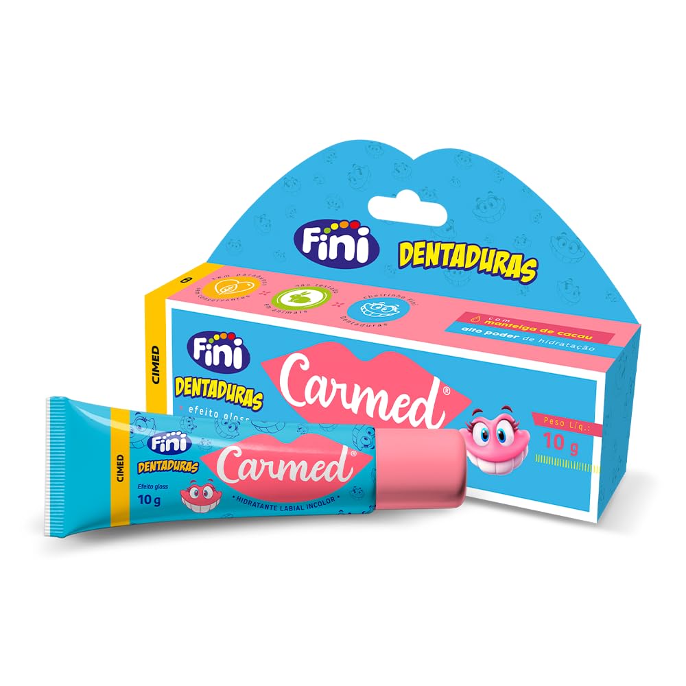Hidratante Labial Fini Dentadura 10G Carmed — Carmed com entrega em Recife e RMR | Liquida Perfumes