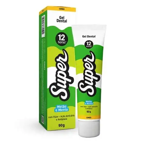 Gel Dental Super 12H Melão e Menta 90G — Carmed com entrega em Recife e RMR | Liquida Perfumes