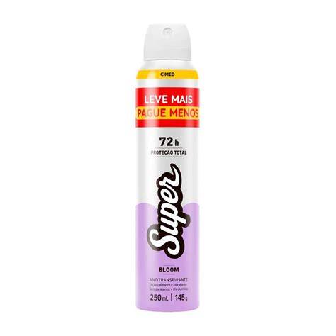 Super Desodorante Bloomi 250ml — Carmed com entrega em Recife e RMR | Liquida Perfumes