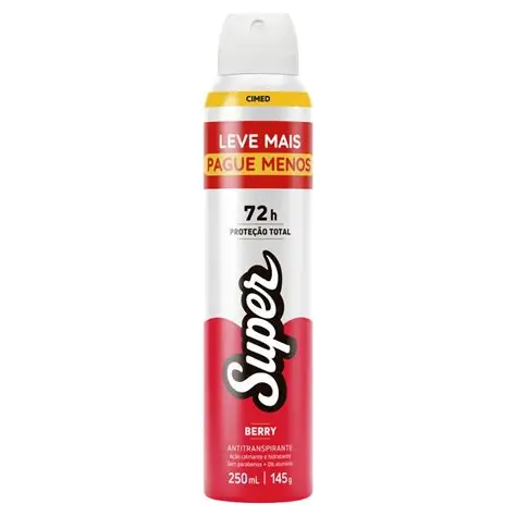 Super Desodorante Berrya 250ml — Carmed com entrega em Recife e RMR | Liquida Perfumes