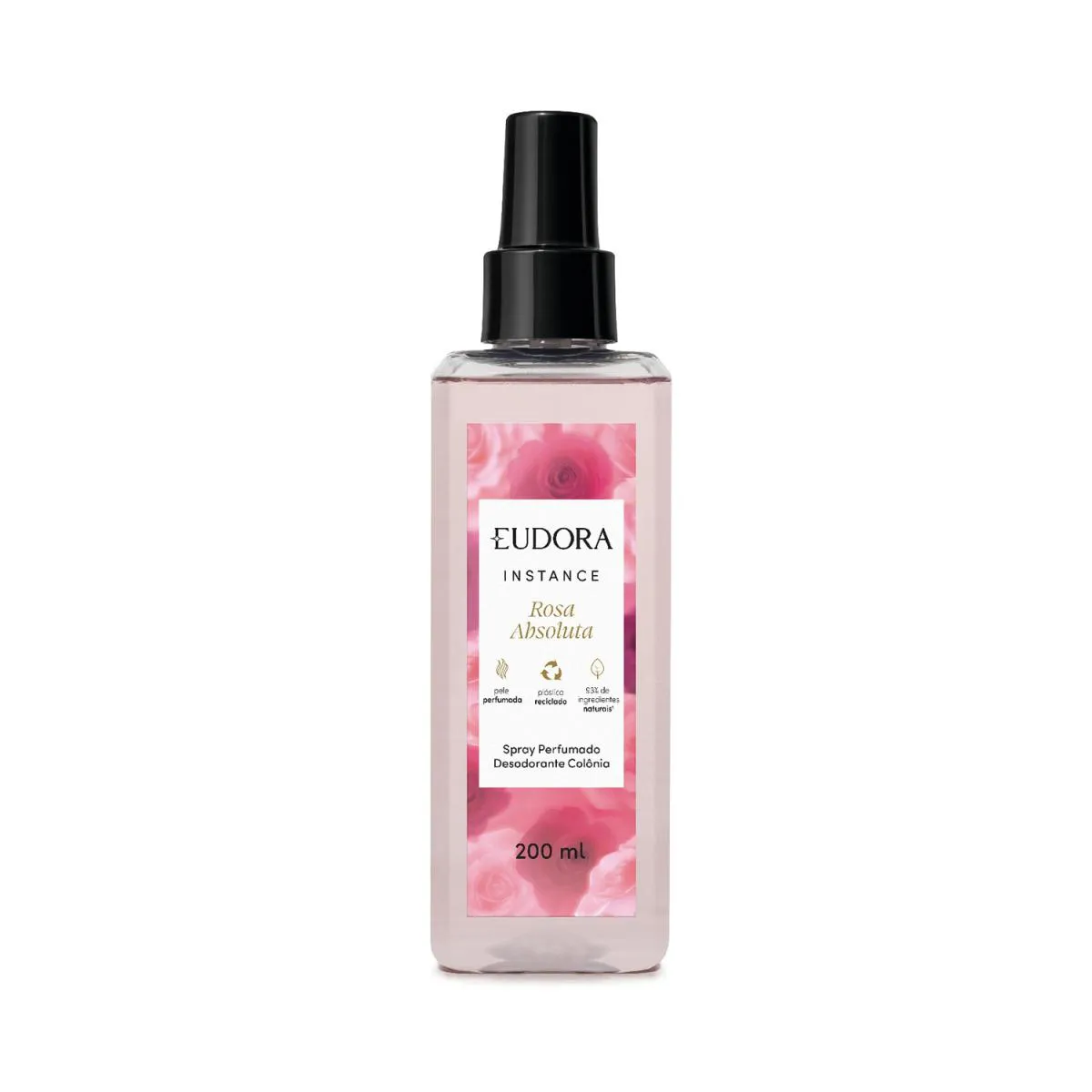 Body Splash Eudora Instance Rosa absoluta — Eudora com entrega em Recife e RMR | Liquida Perfumes
