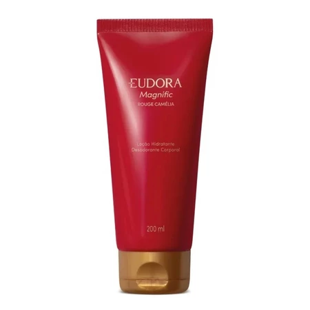 Hidratante Corporal Eudora Magnific Rouge Camélia — Eudora com entrega em Recife e RMR | Liquida Perfumes