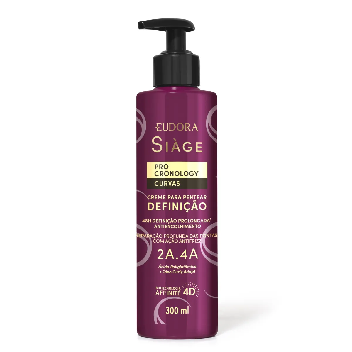Creme Para Pentear Volume Siage Pro Cronology Eudora — Eudora com entrega em Recife e RMR | Liquida Perfumes