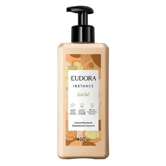 Hidratante Eudora Instance Karité — Eudora com entrega em Recife e RMR | Liquida Perfumes
