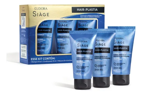 Kit Hair-Plastia Siage Eudora — Eudora com entrega em Recife e RMR | Liquida Perfumes
