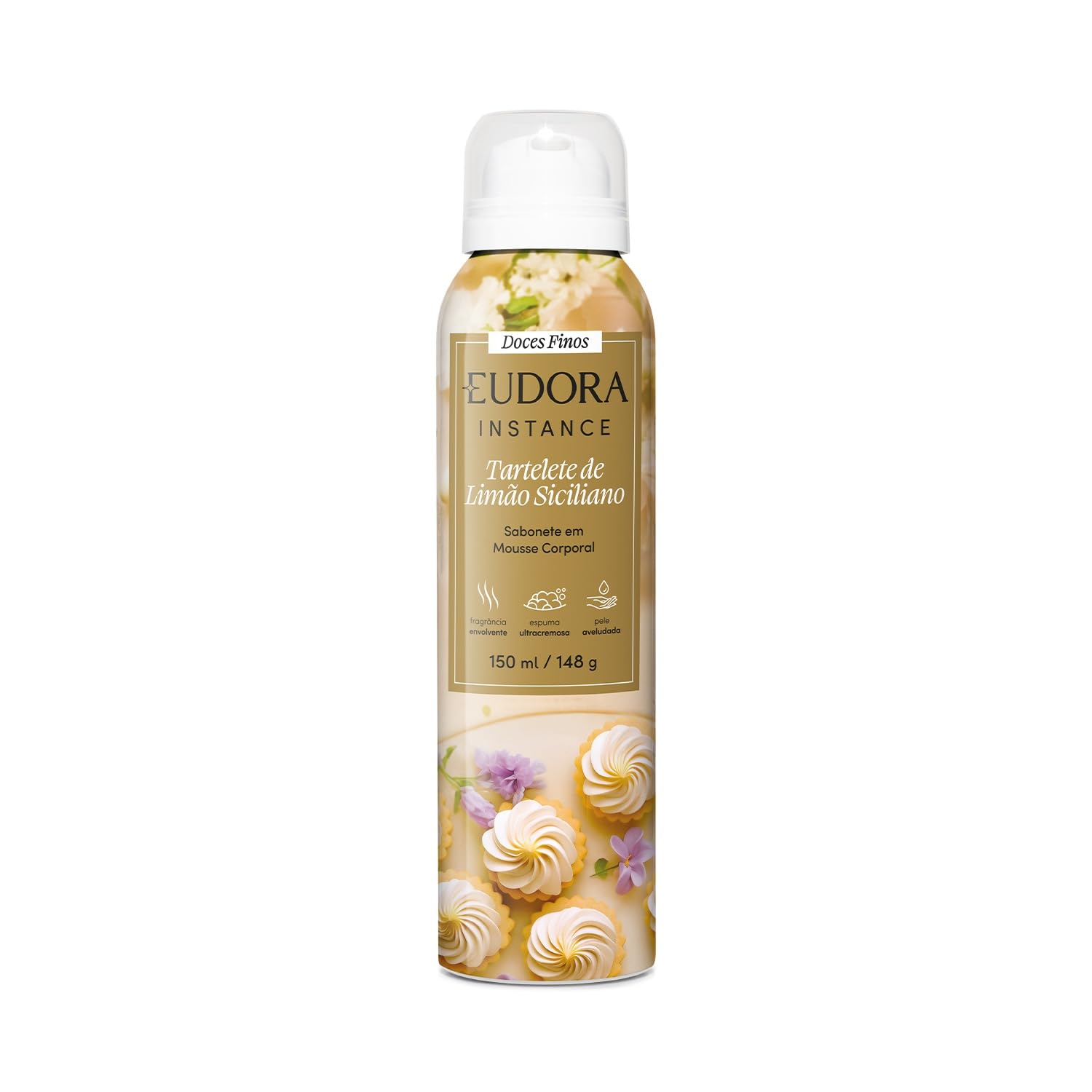 Sabonete em Mousse Tortelete de Limão SicIliano Eudora — Eudora com entrega em Recife e RMR | Liquida Perfumes