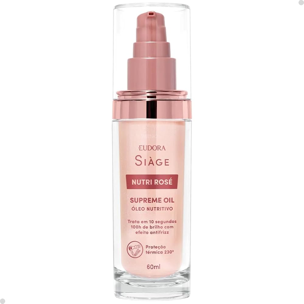 Óleo Capilar Nutri Rosé Supreme Oil Siage — Eudora com entrega em Recife e RMR | Liquida Perfumes
