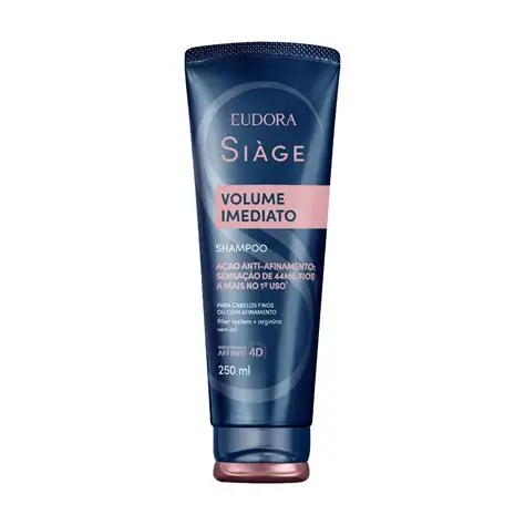 Shampoo Siage Volume Imediato — Eudora com entrega em Recife e RMR | Liquida Perfumes