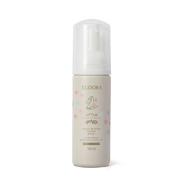 Espuma de Banho Cremosa Ritual de Conexão Little Secrets Eudora — Eudora com entrega em Recife e RMR | Liquida Perfumes