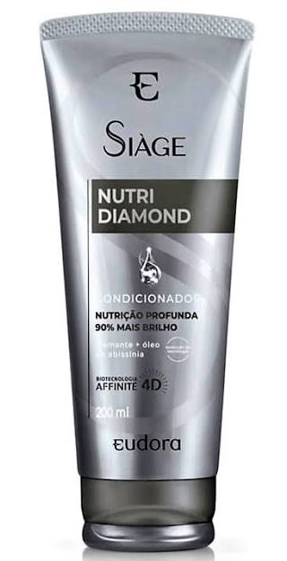 Condicionador Nutri Diamond Siáge — Eudora com entrega em Recife e RMR | Liquida Perfumes