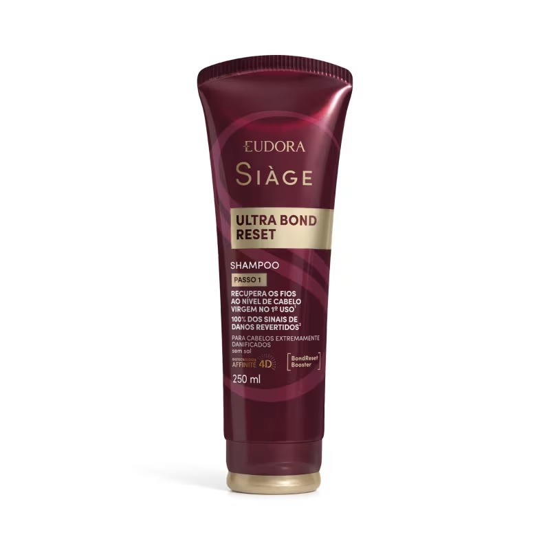 Shampoo Ultra Bond Reset Siáge Eudora — Eudora com entrega em Recife e RMR | Liquida Perfumes