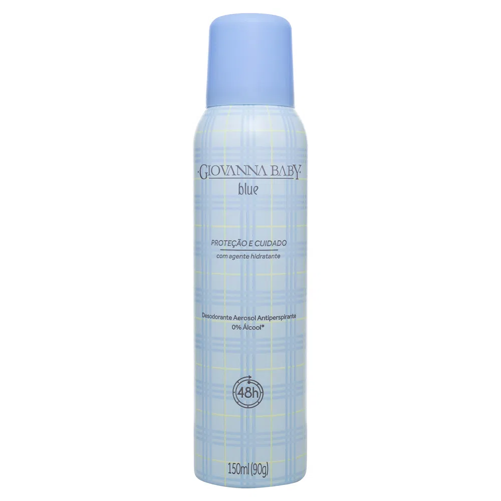 Desodorante Aerosol Giovanna Baby Blue — Giovanna com entrega em Recife e RMR | Liquida Perfumes