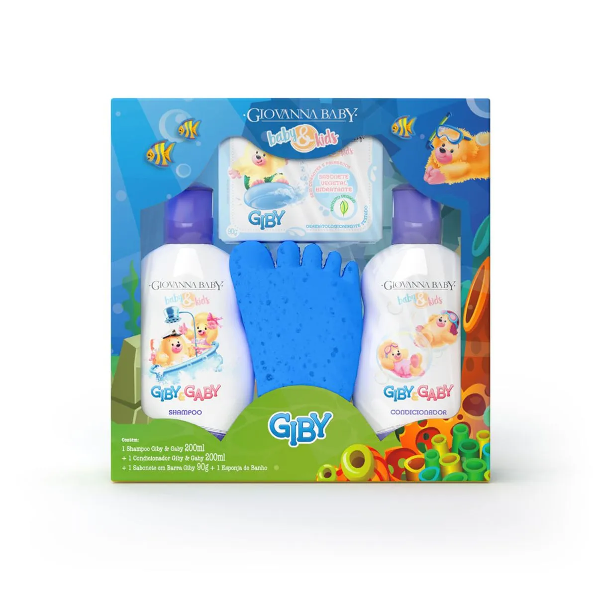 Kit Giovanna Baby Giby — Giovanna com entrega em Recife | Liquida Perfumes
