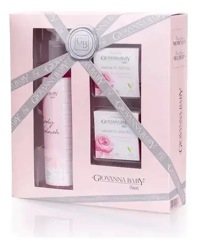 Kit Giovanna Baby Classic Body Splash + Sabonete — Giovanna com entrega em Recife e RMR | Liquida Perfumes