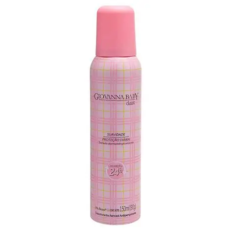 Desodorante Aerosol Giovanna Baby Classic — Giovanna com entrega em Recife e RMR | Liquida Perfumes