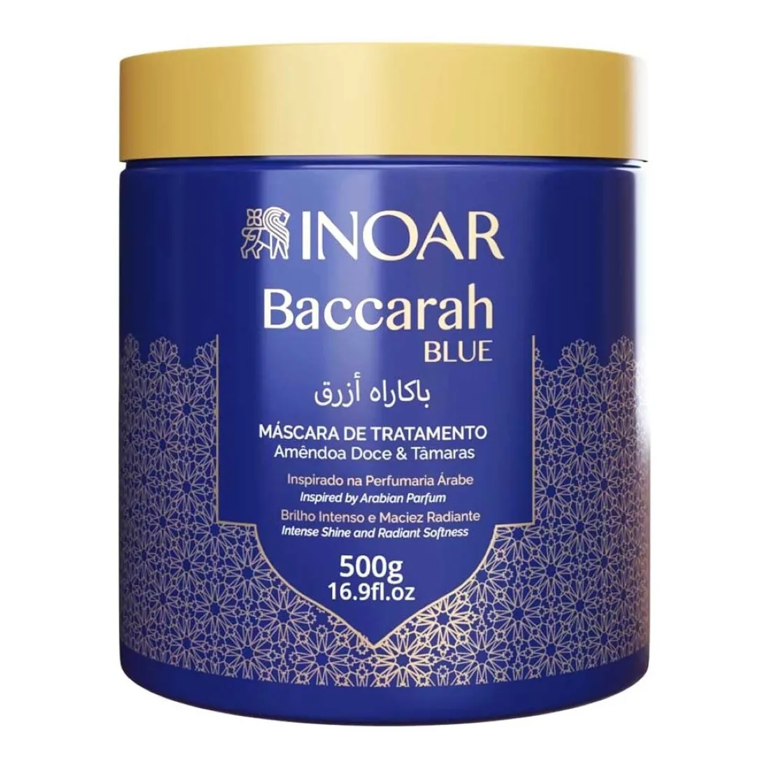 Máscara Baccarah Blue 500g — Inoar com entrega em Recife | Liquida Perfumes