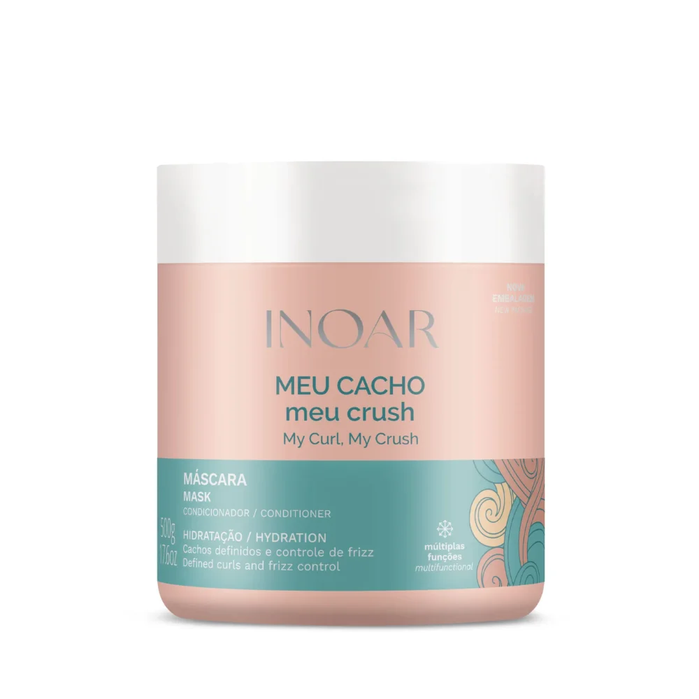 Máscara Meu Cacho Meu Crush 500ml — Inoar com entrega em Recife | Liquida Perfumes