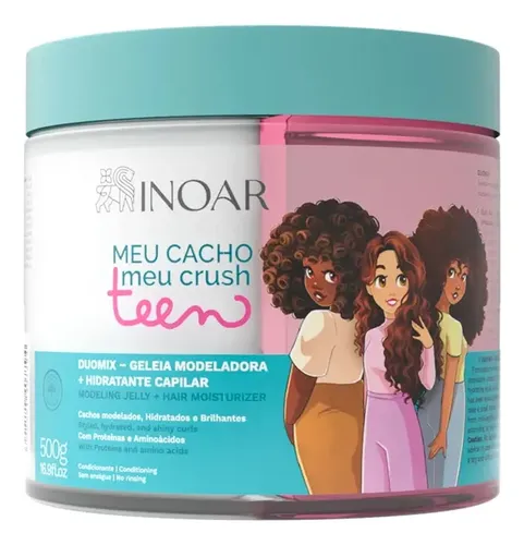 Duomix Meu Cacho Meu Crush Tenn 500g — Inoar com entrega em Recife | Liquida Perfumes