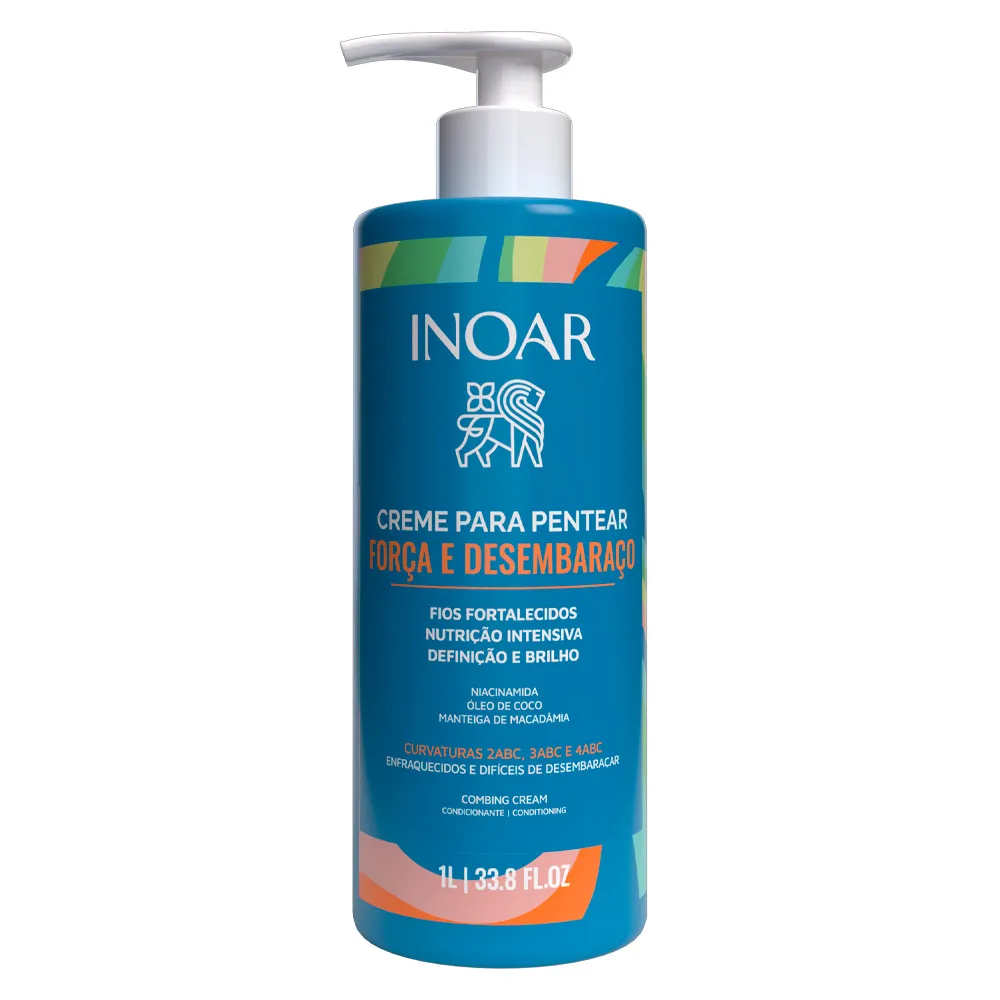 Kit Força e Brilho Shampoo + Condicionador Inoar 500ml — Inoar com entrega em Recife | Liquida Perfumes