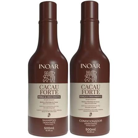 Kit Cacau Forte Shampoo + Condicionador 500ml Inoar — Inoar com entrega em Recife e RMR | Liquida Perfumes