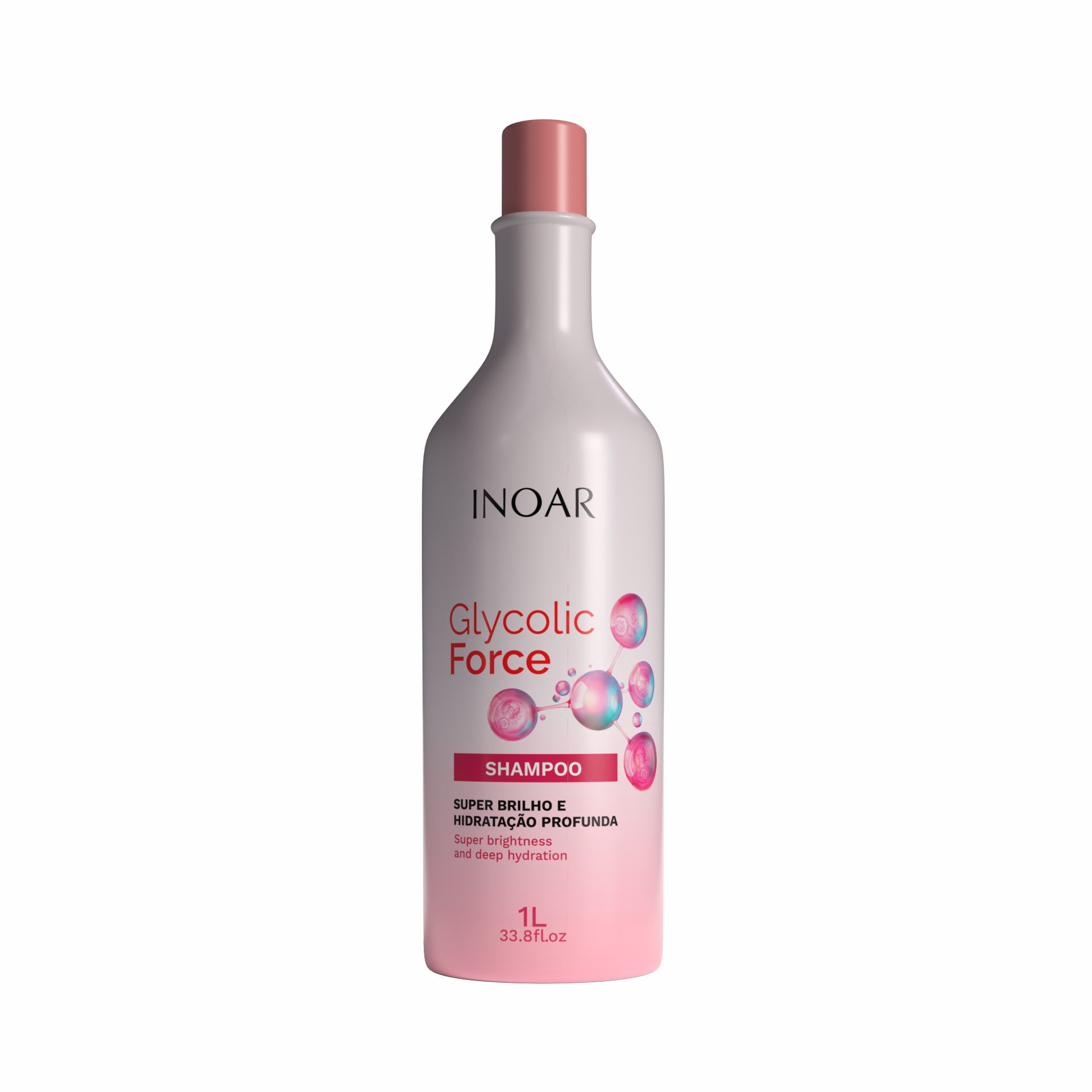 Shampoo Glycolic Force 500ml Inoar — Inoar com entrega em Recife e RMR | Liquida Perfumes