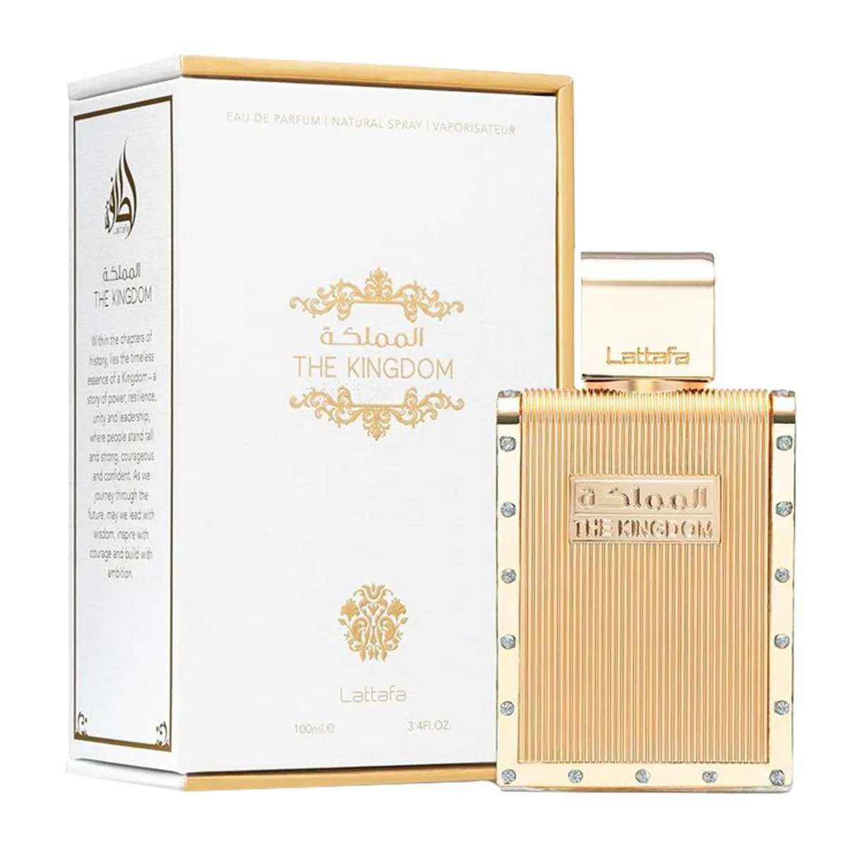 The Kingdon Man 100ml — Lattafa com entrega em Recife e RMR | Liquida Perfumes