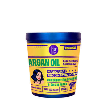 Máscara Reconstrutora Argan Oil Lola — Lola com entrega em Recife e RMR | Liquida Perfumes