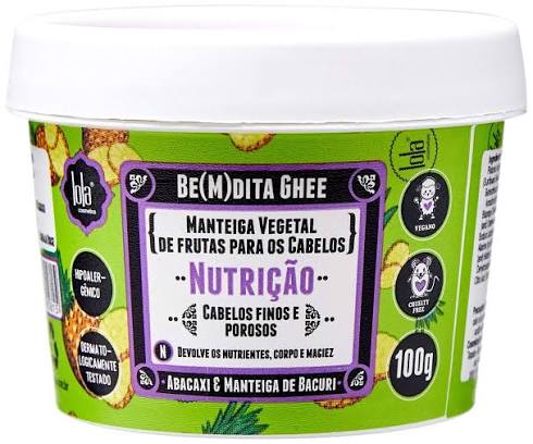 Máscara Nutrição Be(m)dita Ghee Abacaxi Lola 100g — Lola com entrega em Recife e RMR | Liquida Perfumes