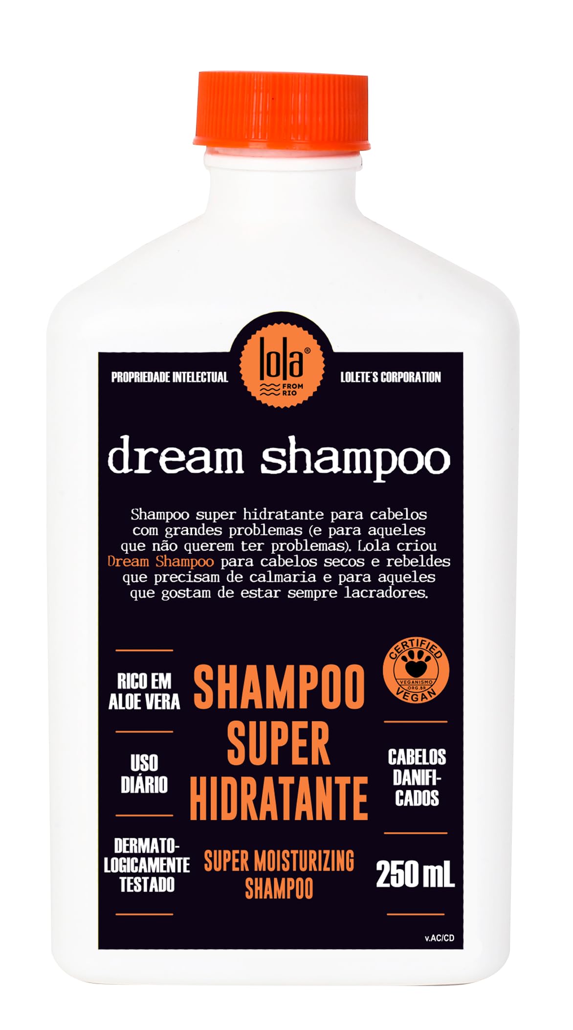 Shampoo Dream Cream Lola — Lola com entrega em Recife e RMR | Liquida Perfumes