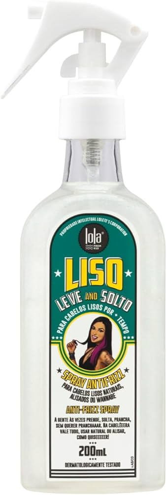 Leave-In Liso Leve e Solto Lola — Lola com entrega em Recife e RMR | Liquida Perfumes