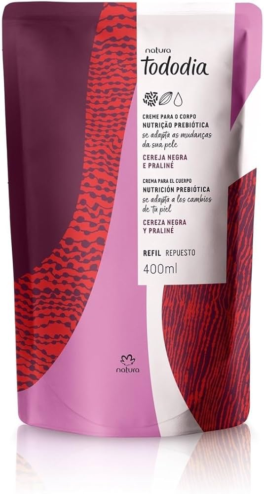 Hidratante Refil Cereja Negra e Praliné Natura Todo Dia — Natura com entrega em Recife e RMR | Liquida Perfumes