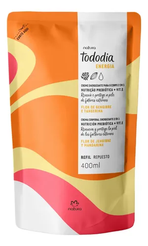 Hidratante Refil Flor de Gengibre e Tangerina — Natura com entrega em Recife e RMR | Liquida Perfumes
