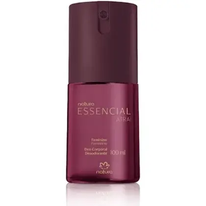 Deo Corporal Feminino Essencial Atrai — Natura com entrega em Recife e RMR | Liquida Perfumes