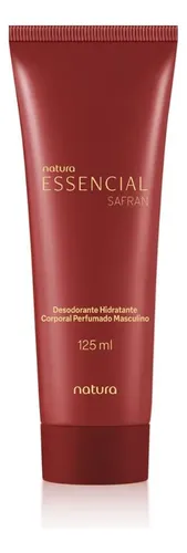 Desodorante Hidratante Essencial Safran Masculino — Natura com entrega em Recife e RMR | Liquida Perfumes