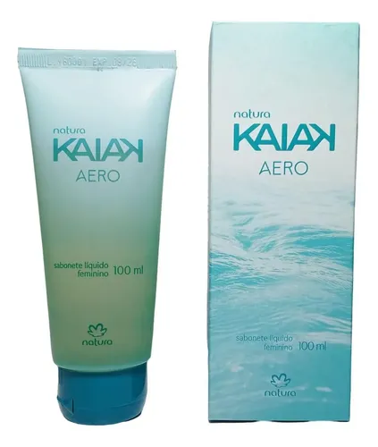 Sabonete Líquido Feminino Kaiak Aero — Natura com entrega em Recife e RMR | Liquida Perfumes