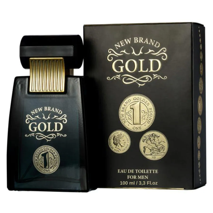 New Brand Gold For Men — NewBrand com entrega em Recife e RMR | Liquida Perfumes