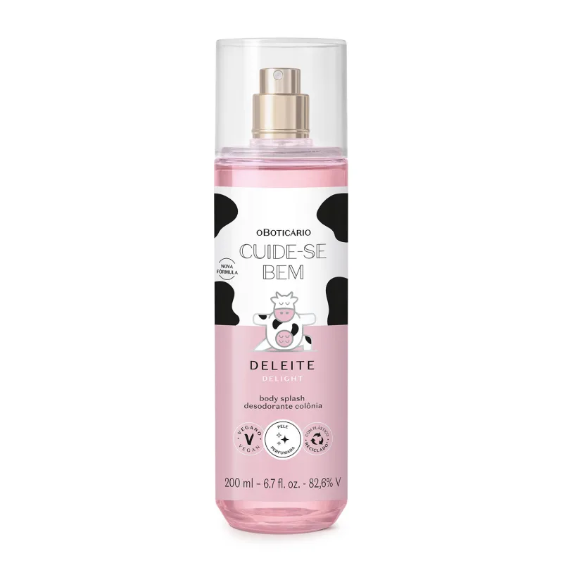 Body Splash Cuide-se Bem Deleite — Oboticário com entrega em Recife | Liquida Perfumes