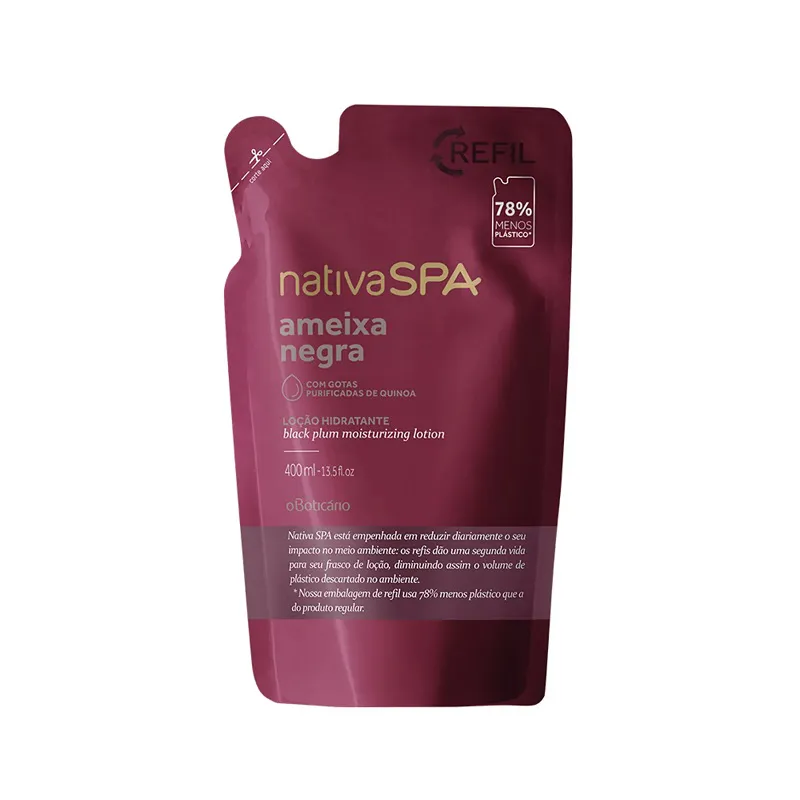 Refil Ameixa Negra Nativa Spa O Boticário — Oboticário com entrega em Recife e RMR | Liquida Perfumes