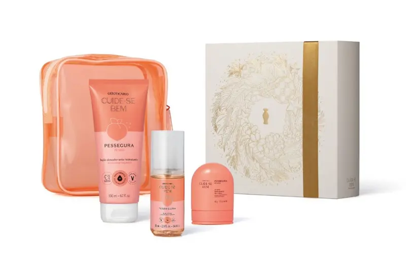 Kit Cuide-se Bem Pessegura — Oboticário com entrega em Recife e RMR | Liquida Perfumes