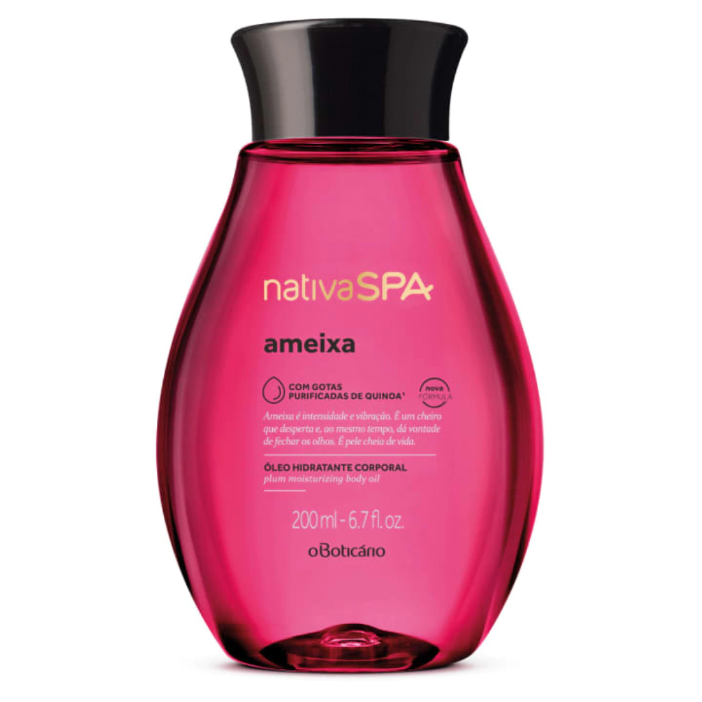 Óleo Hidratante Corporal Ameixa Tradicional Nativa Spa — Oboticário com entrega em Recife e RMR | Liquida Perfumes