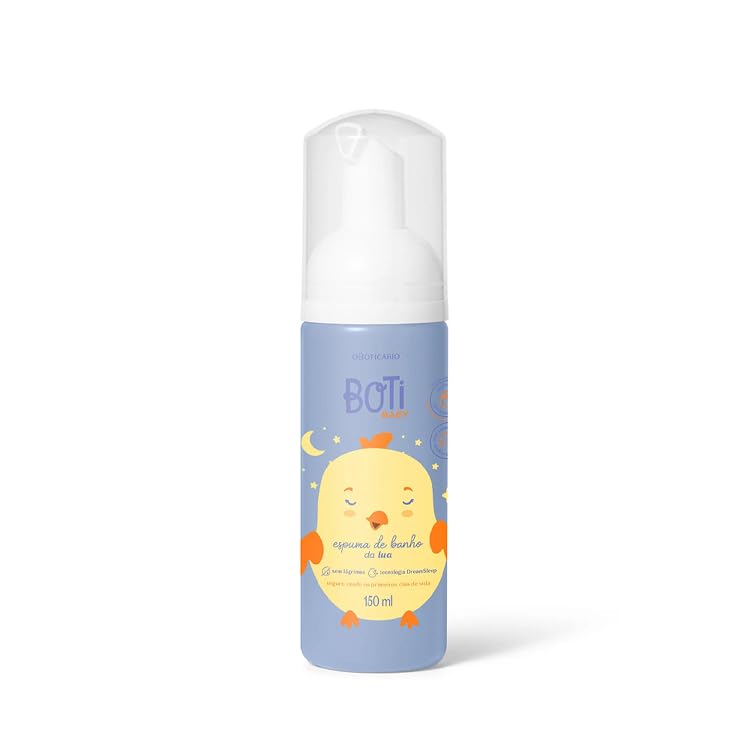 Espuma de Banho da Lua Boti Baby 150ml — Oboticário com entrega em Recife e RMR | Liquida Perfumes